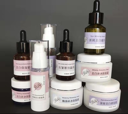 การพิมพ์ฉลากเครื่องสำอางส่วนบุคคลสำหรับหลอดขวดผงซักฟอกฉลากสติกเกอร์