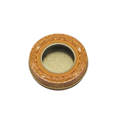 4 ออนซ์ 8 ออนซ์โลหะดีบุกเทียนภาชนะ Jars 70x20mm Round
