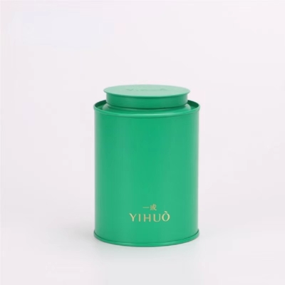 กระป๋องชาแคดดี้กระป๋องกระป๋องสีดำด้านสามารถลูกบิดฝาด้านในอากาศแน่นสีดำรีไซเคิล