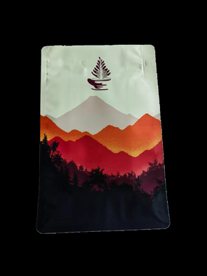 Matt Finish พลาสติก Stand Up Pouch พร้อมบรรจุภัณฑ์ Ziplock Foil สำหรับวันที่ Fruit Resealable