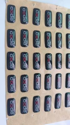 สติ๊กเกอร์อีพ็อกซี่ใสพิมพ์สติ๊กเกอร์กันน้ำแบบติดด้วยตนเอง