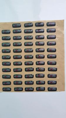 สติ๊กเกอร์อีพ็อกซี่ใสพิมพ์สติ๊กเกอร์กันน้ำแบบติดด้วยตนเอง