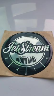 โดมอีพ็อกซี่พิมพ์สติกเกอร์ PVC วางกาวโลโก้ Self Adhesive