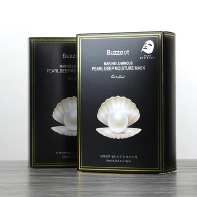 บรรจุภัณฑ์กระดาษกล่องกระดาษแข็งพิมพ์ด้านนอกสำหรับ Tea Mart Gift