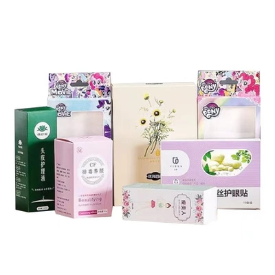 กล่องบรรจุภัณฑ์กระดาษลูกฟูกพิมพ์คราฟท์สีชมพูเครื่องประดับจัดส่ง Mailer Box