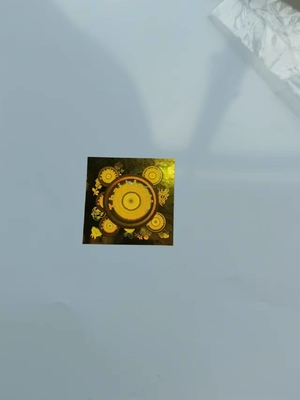 Holo Anti Counterfeit Sticker Laser Security หมายเลขซีเรียลปกป้องผู้บริโภค Circle Custom