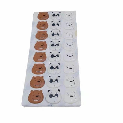 3d Circle Clear Epoxy Dome สติกเกอร์ป้าย PP PVC PET Led
