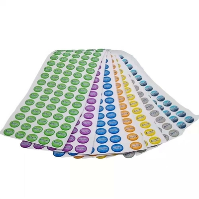 3d Circle Clear Epoxy Dome สติกเกอร์ป้าย PP PVC PET Led